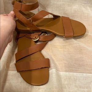 Tan Franco Sarto Sandals
